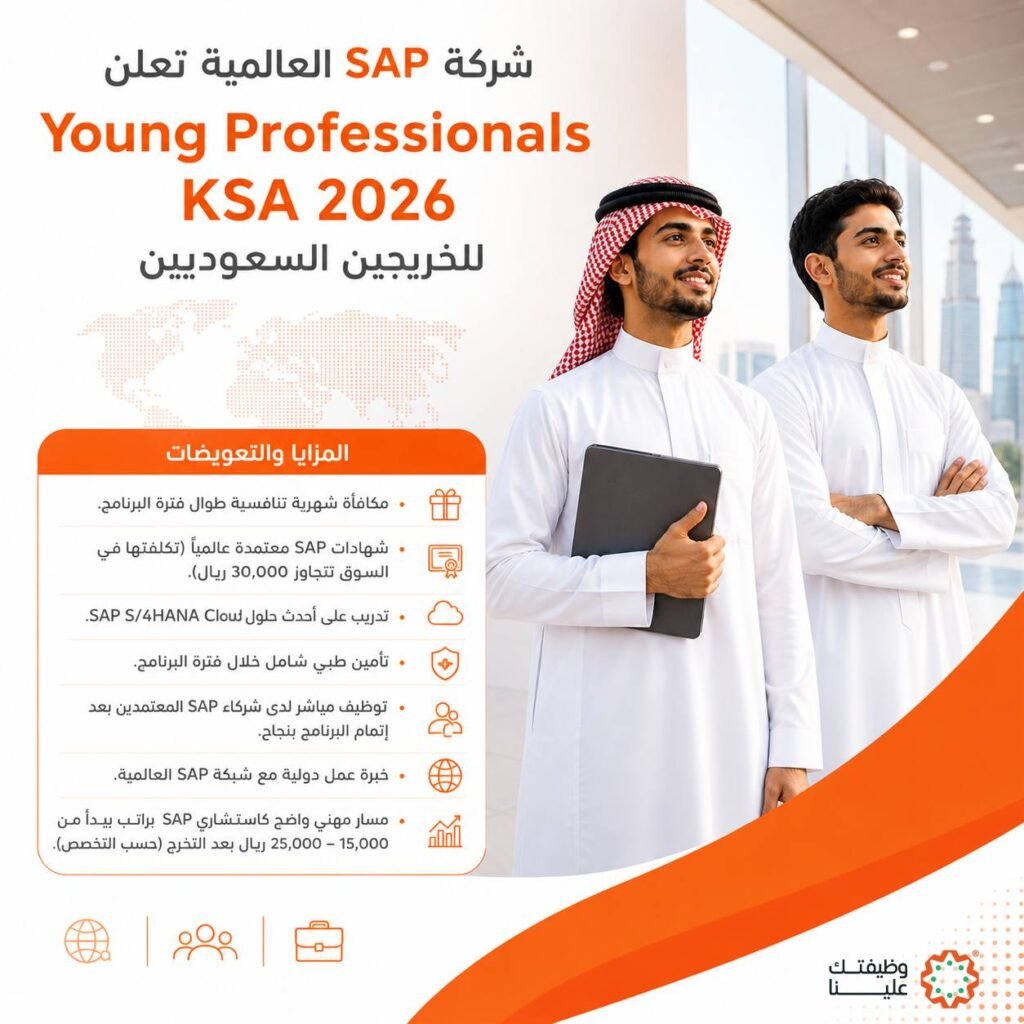 🚨 مسار مهني واضح كاستشاري SAP براتب يبدأ من 15,000 – 25,000 ريال بعد التخرج (حسب التخ […]
